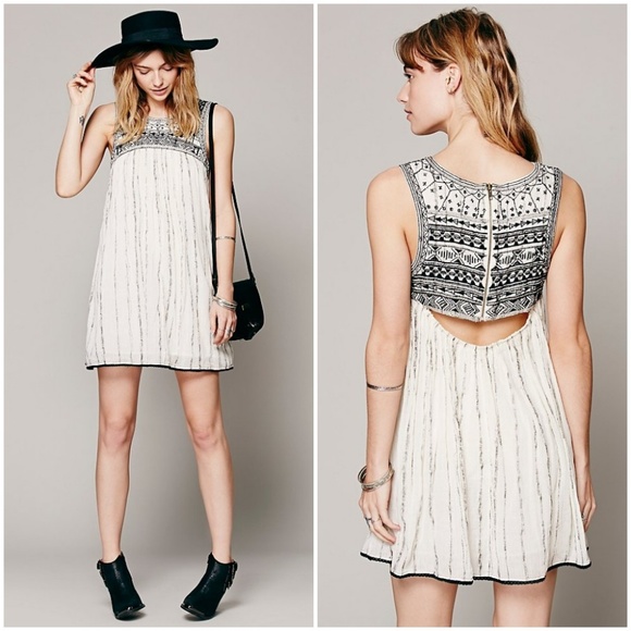 Free People Dresses & Skirts - Free People Aztec Bib Dress